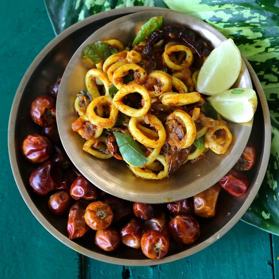 Kerala Masala Calamari