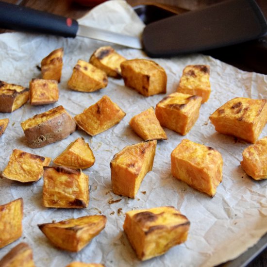 Baked Sweet Potato Bites