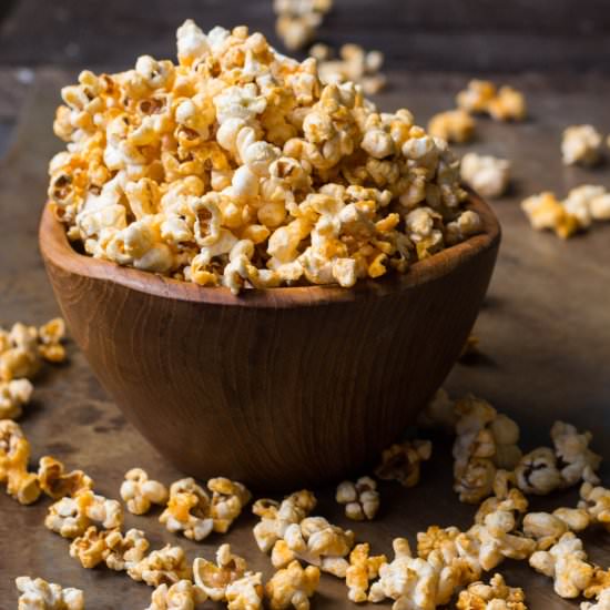 Buttery Buffalo Popcorn