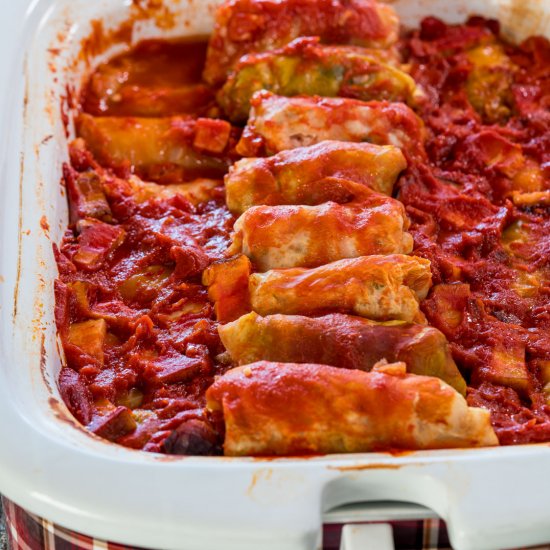 Crockpot Cabbage Rolls