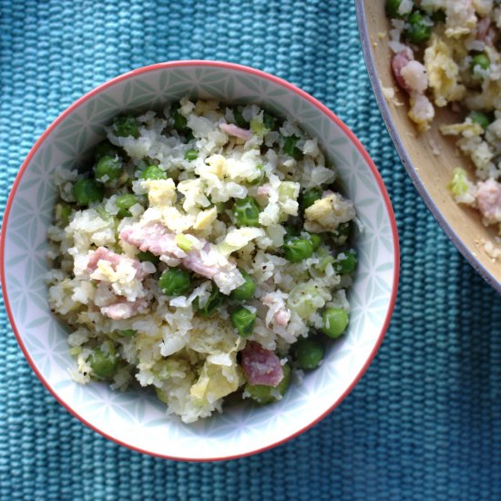 Paleo Cauliflower Egg-Fried “Rice”