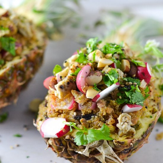 Healthy Pineapple Fried ‘Rice’