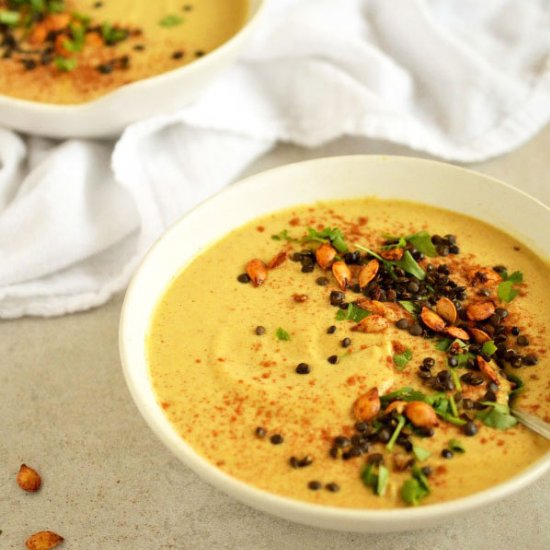 Dairy-Free Acorn Squash Soup