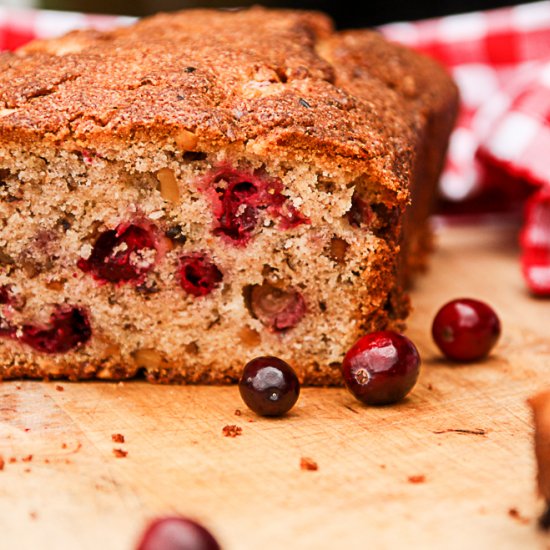 Cranberry Walnut Bread