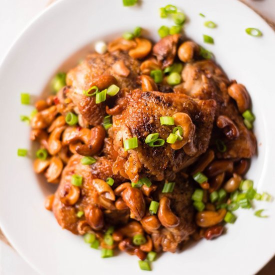 Slow Cooker Cashew Chicken