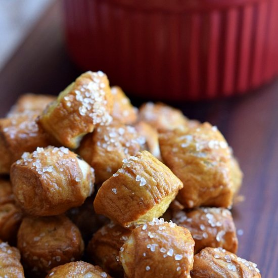 Homemade Pretzel Bites