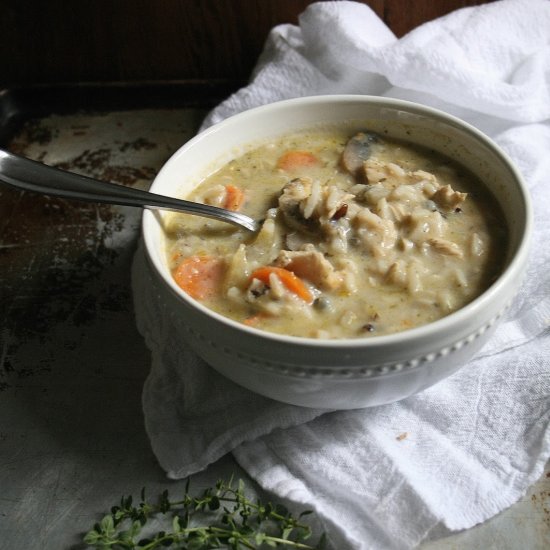 Creamy Chicken & Wild Rice Soup