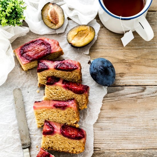 Plum Upside Down Cake