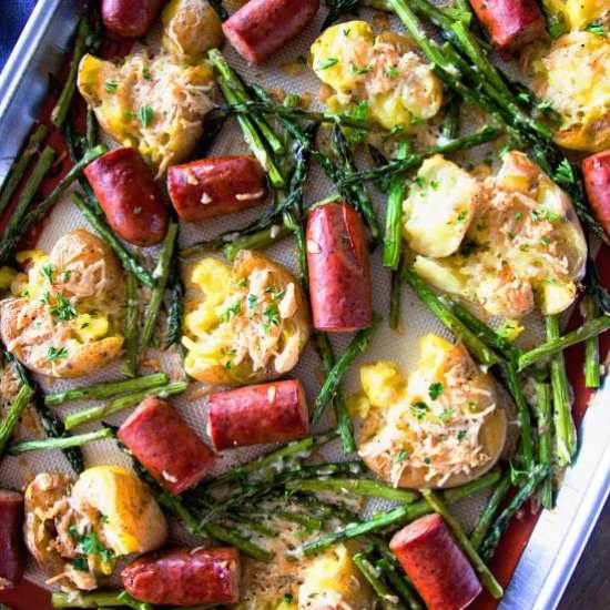 One Pan Sausage & Veggies