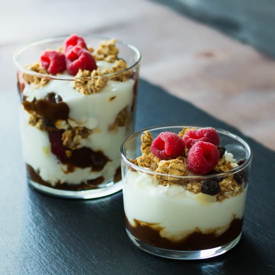 Granola Yogurt Parfait- Dried Fruit