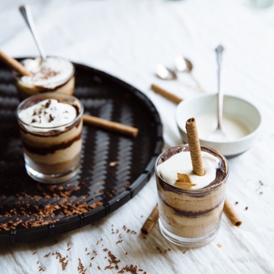 Peanut Butter & Chocolate Parfaits