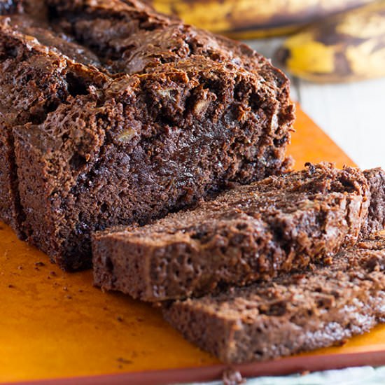 Brownie Mix Banana Bread