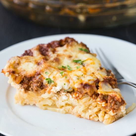 Spaghetti Pie