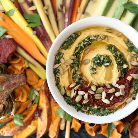 Fall Butternut Squash Hummus