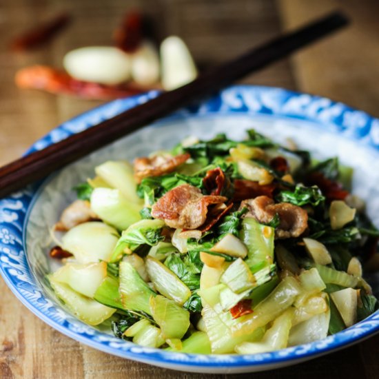 Pork and Bok Choy