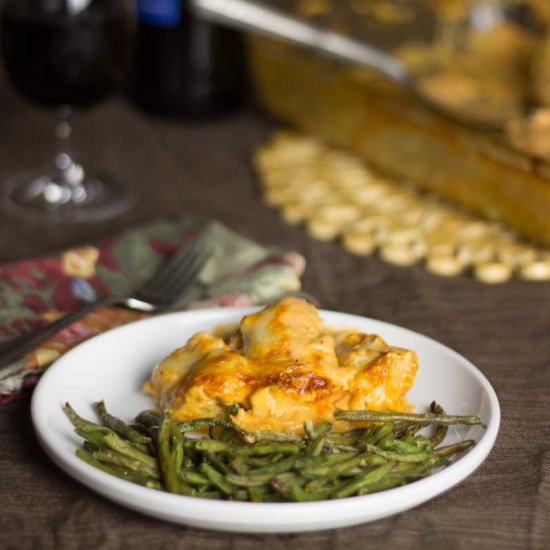 Chicken Spaghetti Squash Casserole