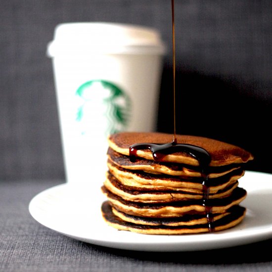 Pumpkin Spice Latte Pancakes