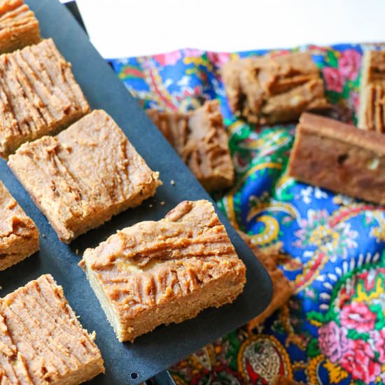 Peanut Butter Banana Bread Bars