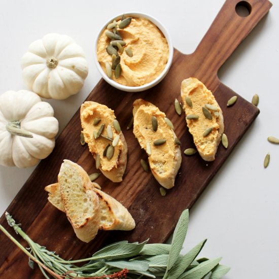 Butternut Squash Goat Cheese Spread