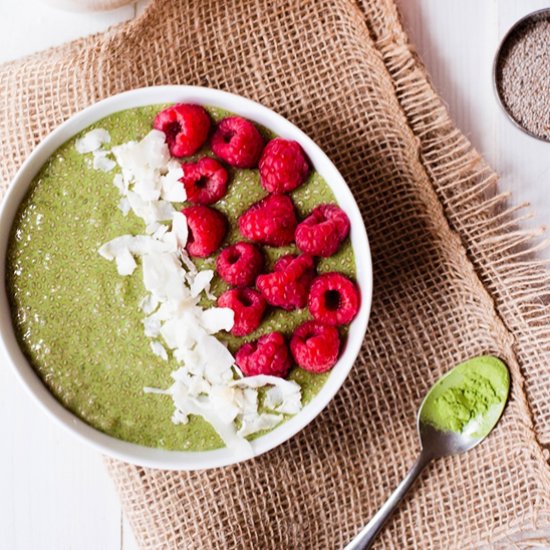 Matcha Chia Pudding