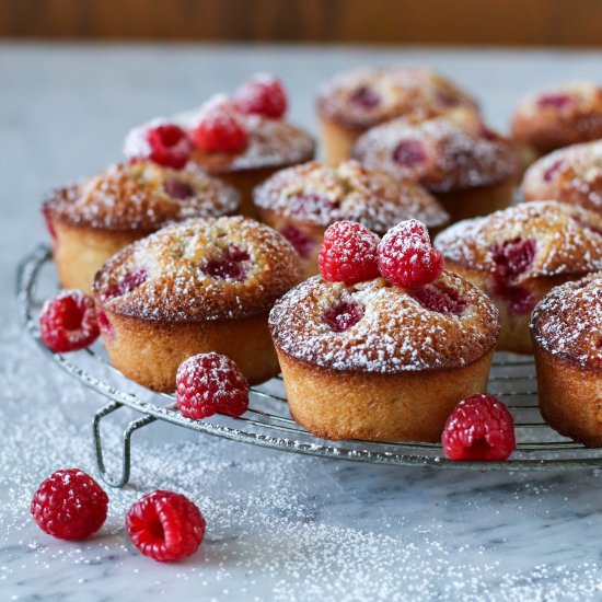 Raspberry Financiers