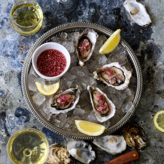 Oysters 3 ways