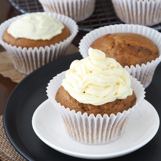 Pumpkin Spice Cupcakes