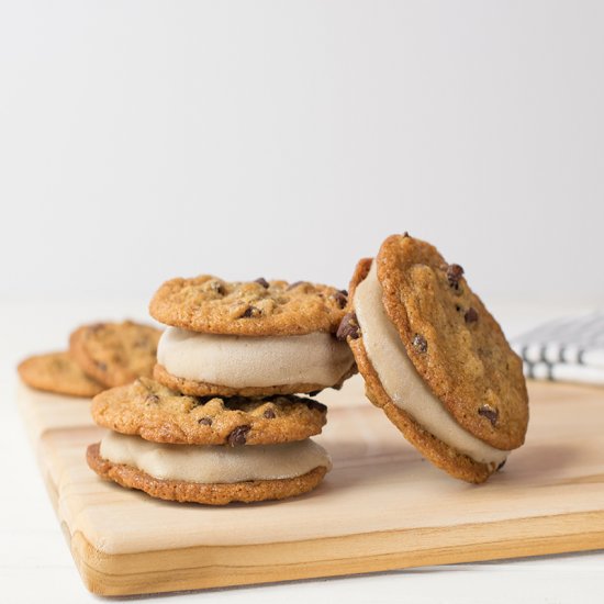 Banana Ice Cream Sandwiches