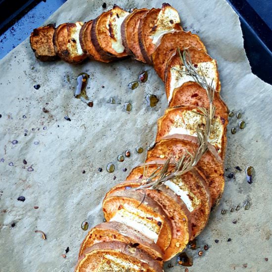 Baked sweet potato