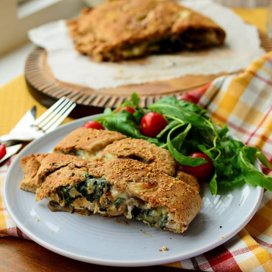 Family-Size Wholemeal Calzone