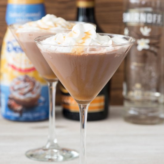 Salted Caramel Mocha Martini