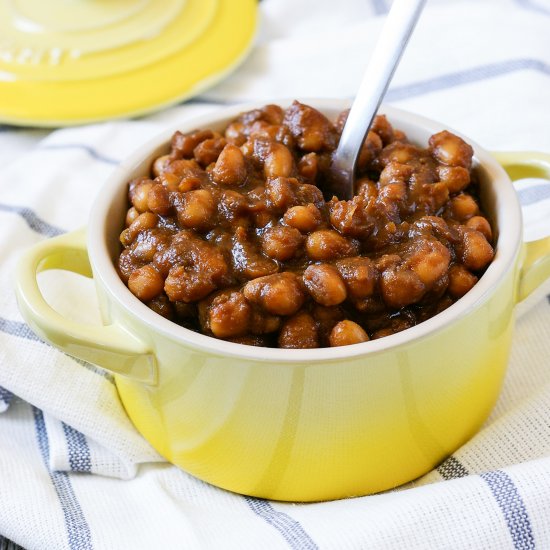 Small Batch Stovetop Baked Beans