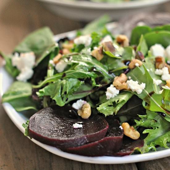 Beet and Goat Cheese Salad