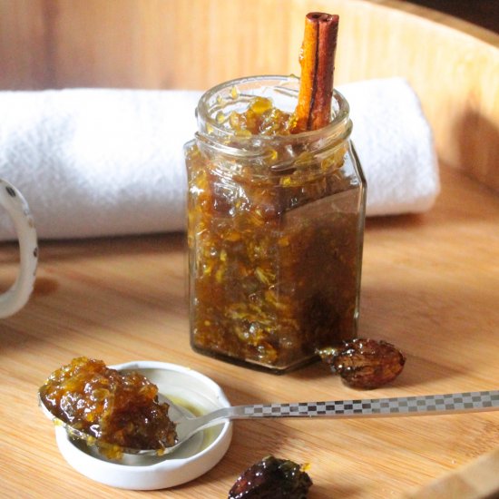 Green Mango Ginger Spiced Jam