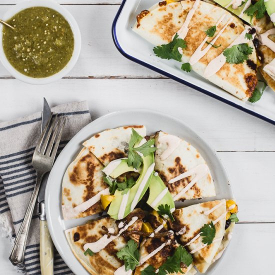 Butternut Squash Quesadilla