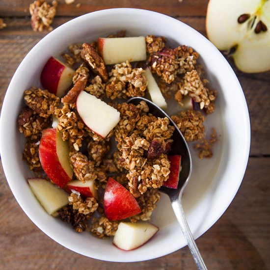 Maple Pecan Granola