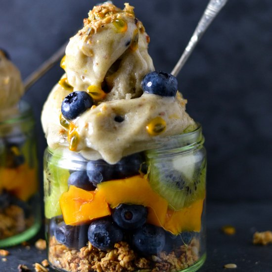 Nice Cream Breakfast Parfait