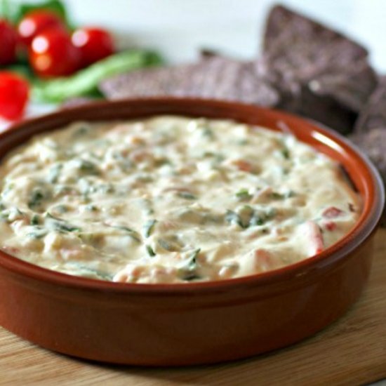 Easy Spicy Espinaca Dip