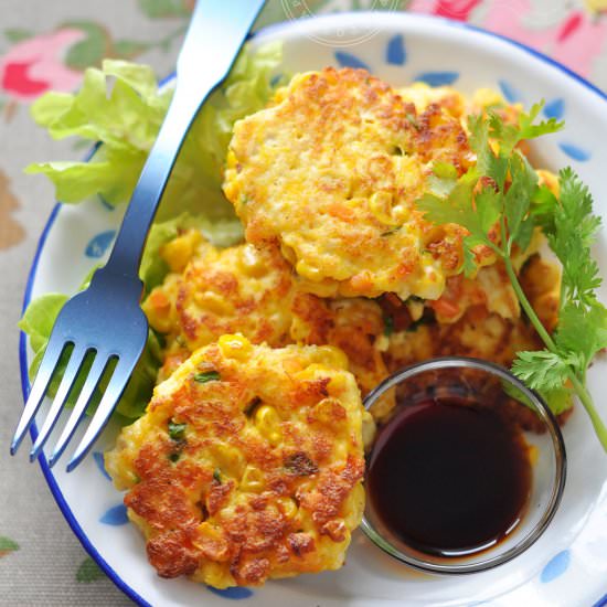 Tofu and Squash Pancakes