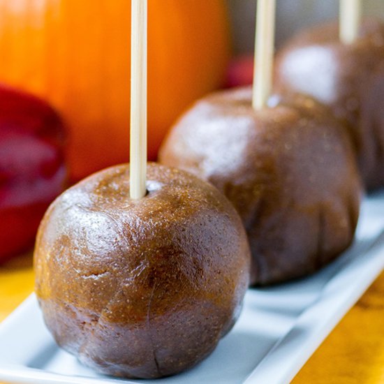 Healthy Caramel Apples