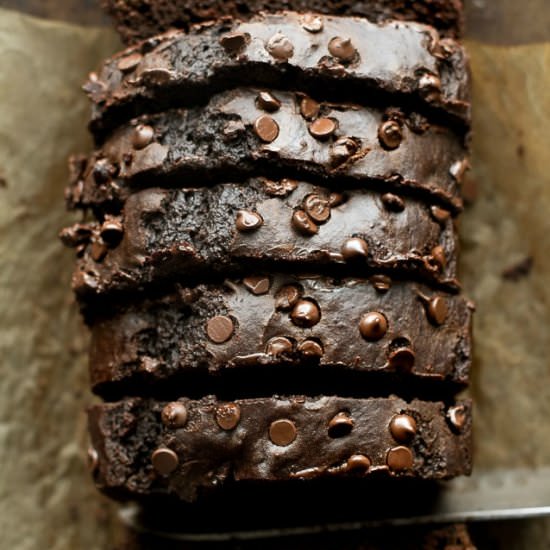 One Bowl Chocolate Pumpkin Bread