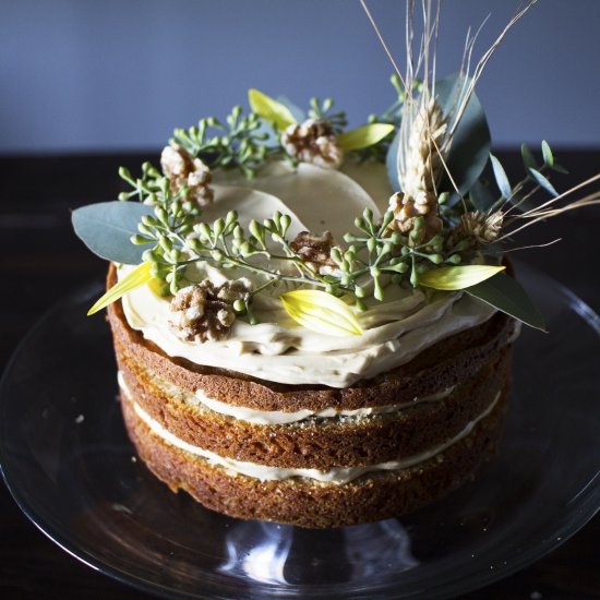 Coffee Walnut Cake