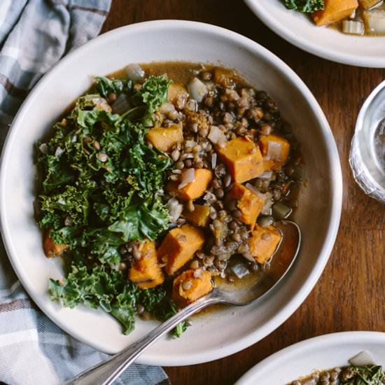 SlowCooker Butternut Squash Stew