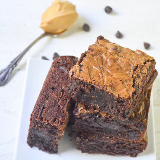 Peanut Butter Brownies