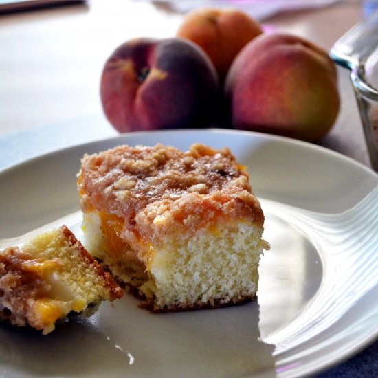 Peach Coffee Cake