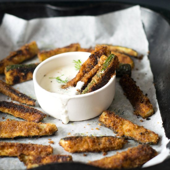 Courgette Straws