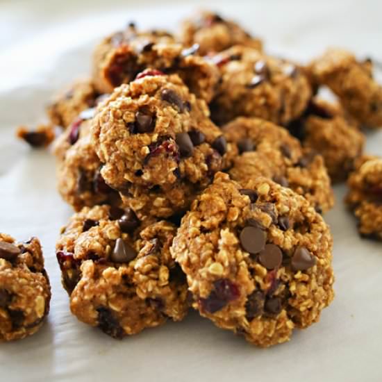 Cranberry Oat Chocolate Chip Cookie