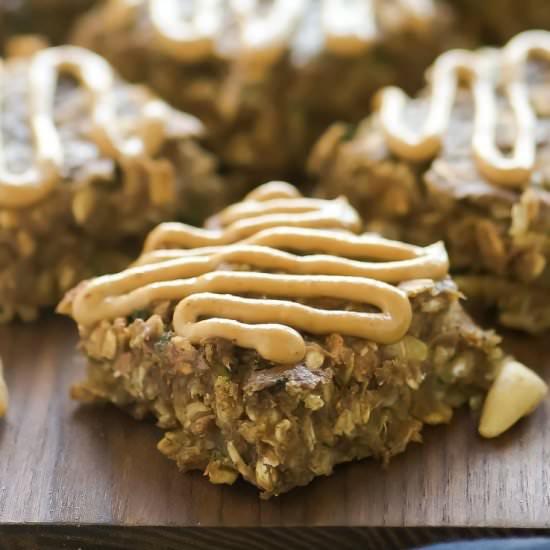 Peanut Butter Zucchini Bars