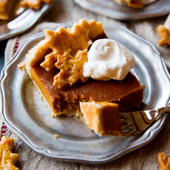 Pumpkin Slab Pie