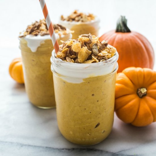 Healthy Pumpkin Pie Smoothie